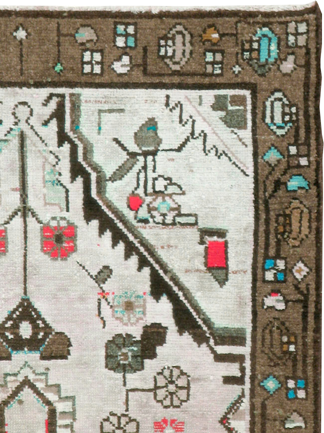 Vintage Persian Malayer Rug, No.21397 - Galerie Shabab