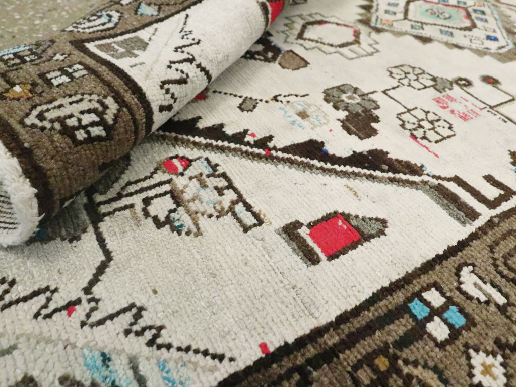 Vintage Persian Malayer Rug, No.21397 - Galerie Shabab