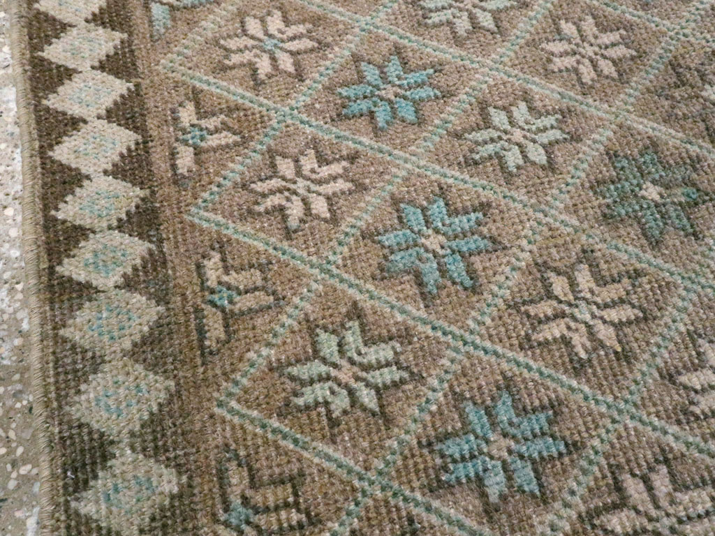 Vintage Tabriz Rug, No.21400 - Galerie Shabab