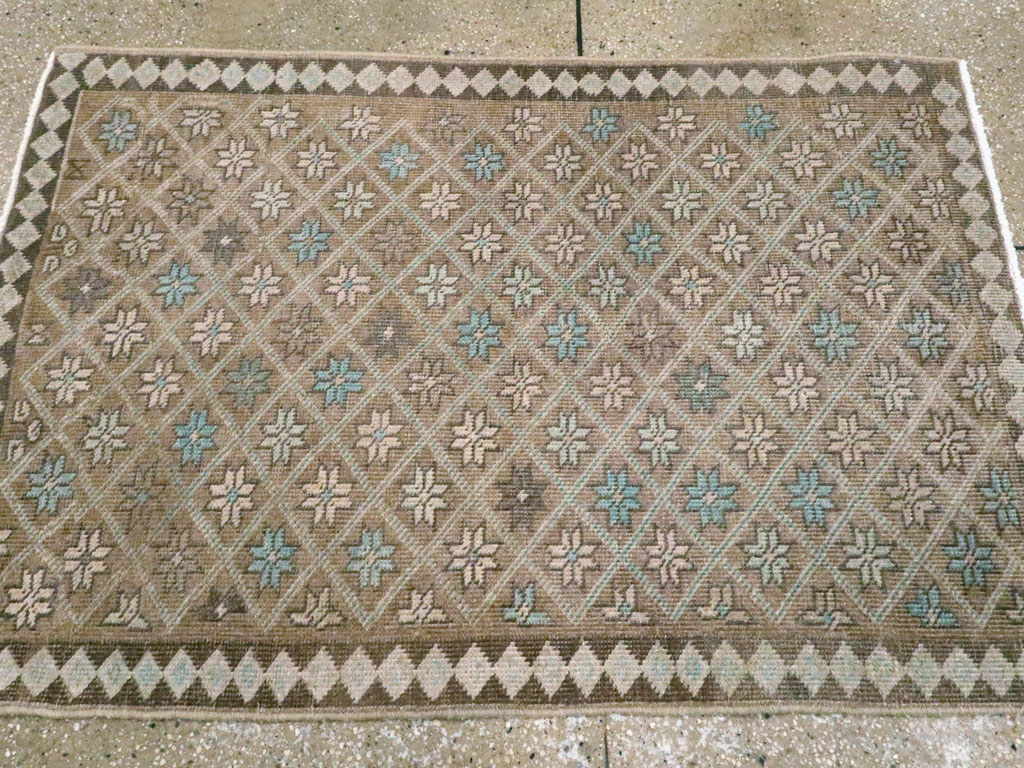 Vintage Tabriz Rug, No.21400 - Galerie Shabab