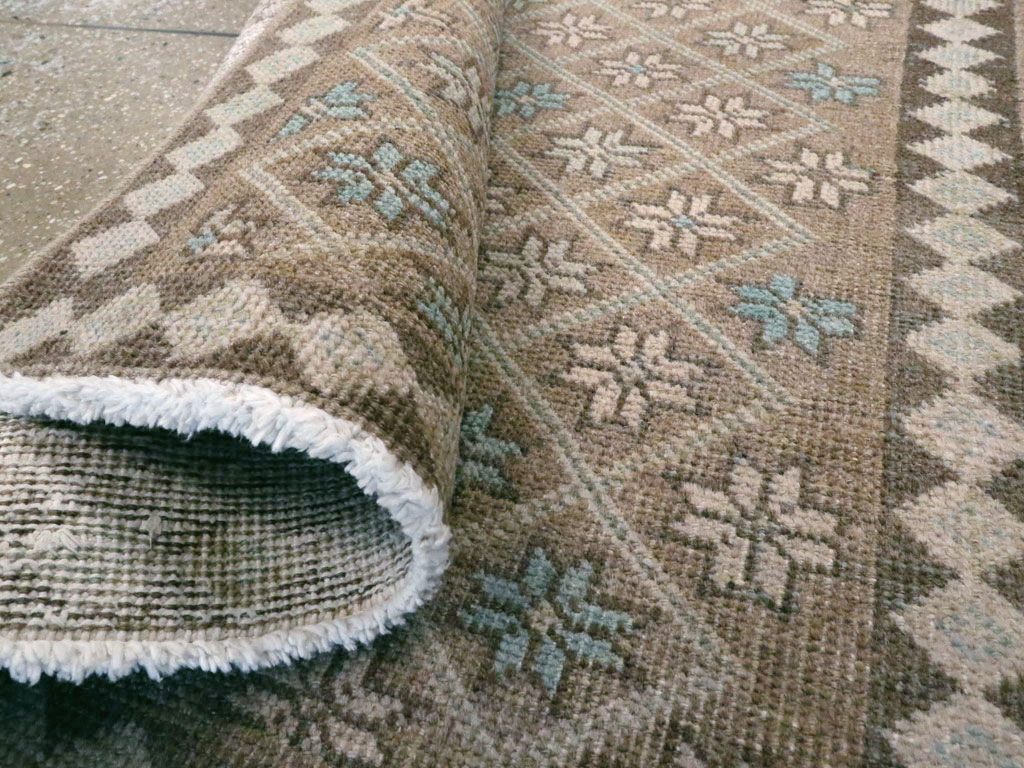 Vintage Tabriz Rug, No.21400 - Galerie Shabab