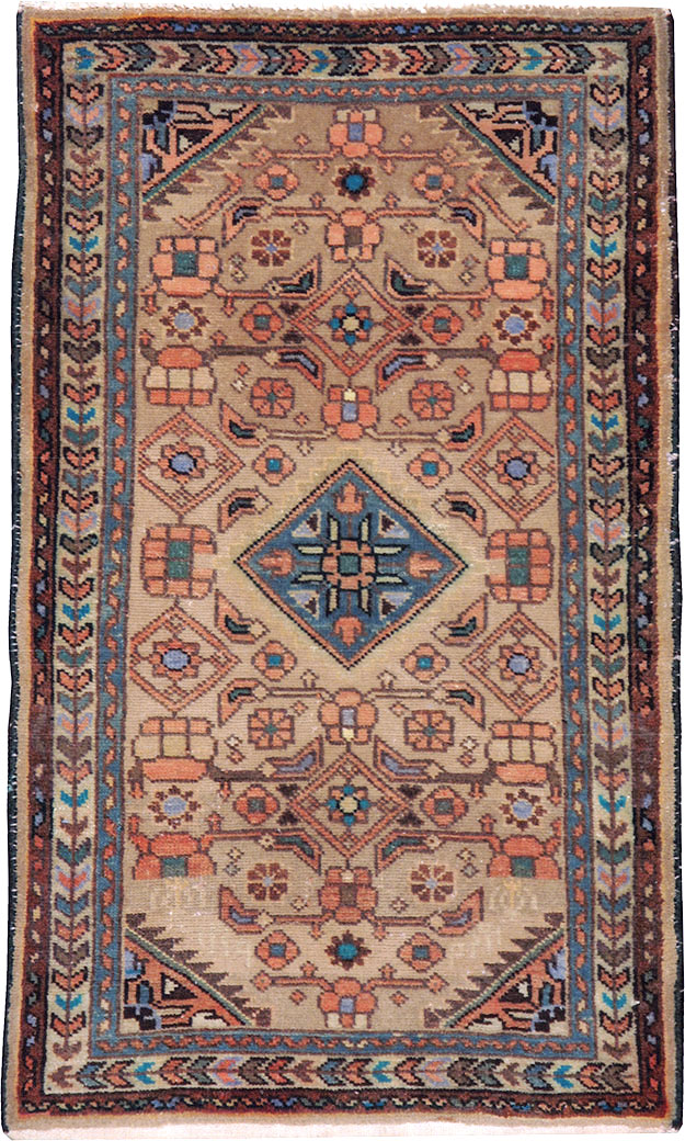Vintage Persian Malayer Rug, No.21403 - Galerie Shabab