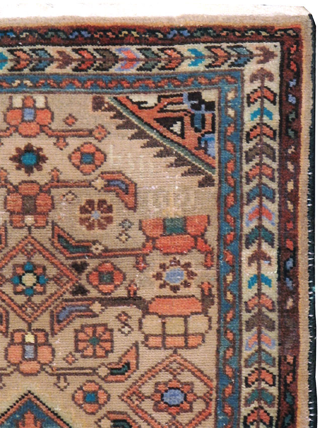 Vintage Persian Malayer Rug, No.21403 - Galerie Shabab