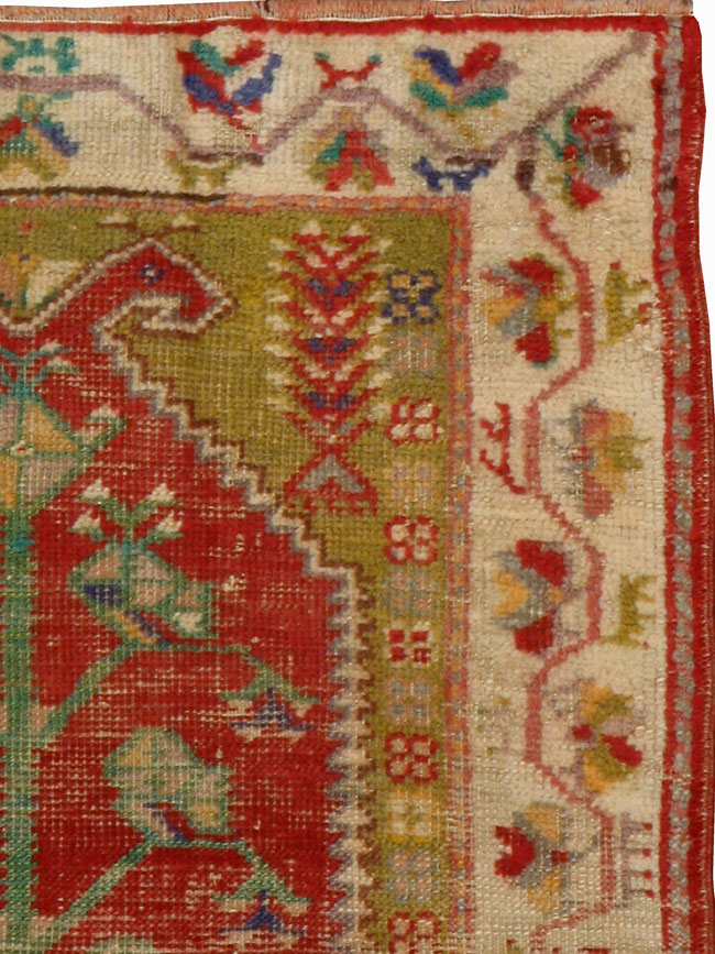 Antique Turkish Oushak Rug, No.21412 - Galerie Shabab