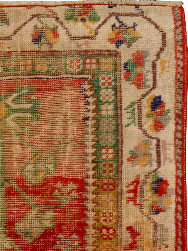 Antique Turkish Oushak Rug, No.21412 - Galerie Shabab