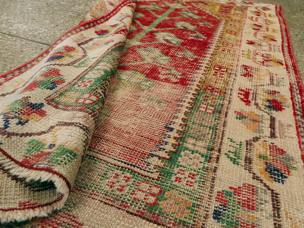 Antique Turkish Oushak Rug, No.21412 - Galerie Shabab