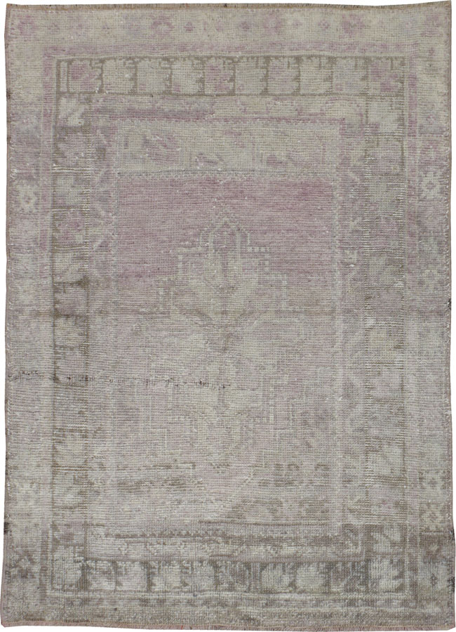 Vintage Oushak Rug, No.21413 - Galerie Shabab