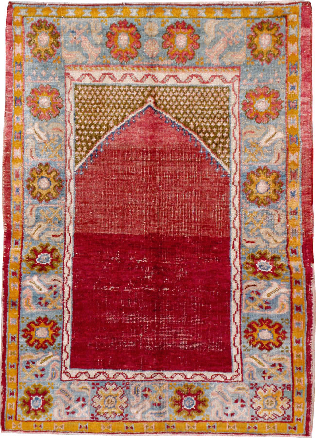 Antique Oushak Rug, No.21414 - Galerie Shabab