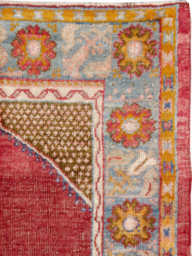 Antique Oushak Rug, No.21414 - Galerie Shabab