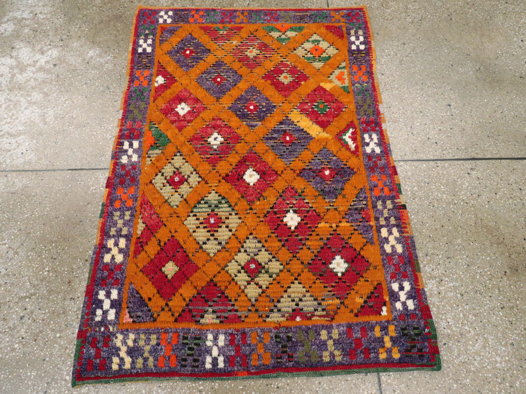 Vintage Turkish Tulu Rug, No.21417 - Galerie Shabab