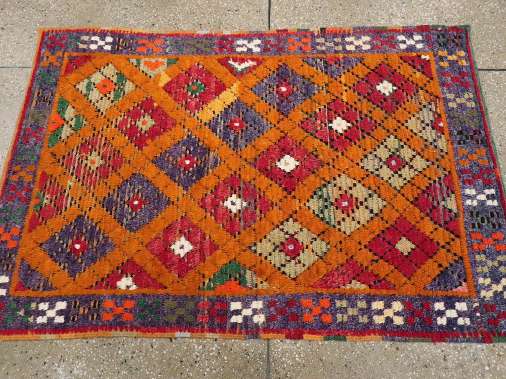 Vintage Turkish Tulu Rug, No.21417 - Galerie Shabab