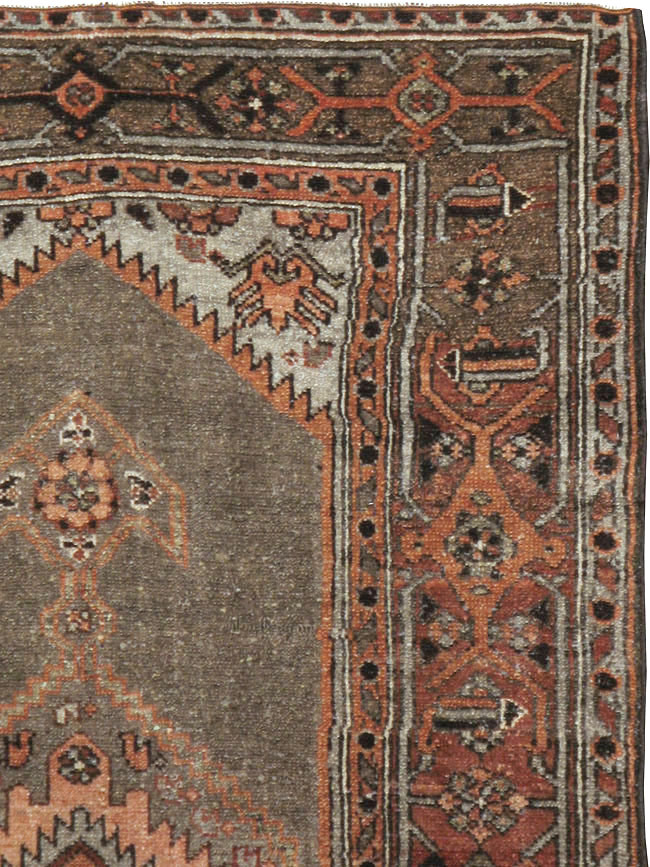 Antique Persian Kurdish Rug, No.21419 - Galerie Shabab