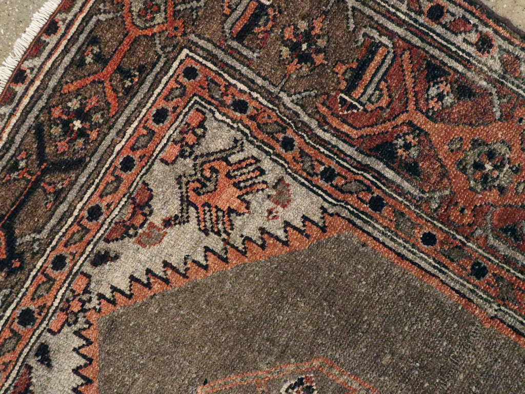 Antique Persian Kurdish Rug, No.21419 - Galerie Shabab