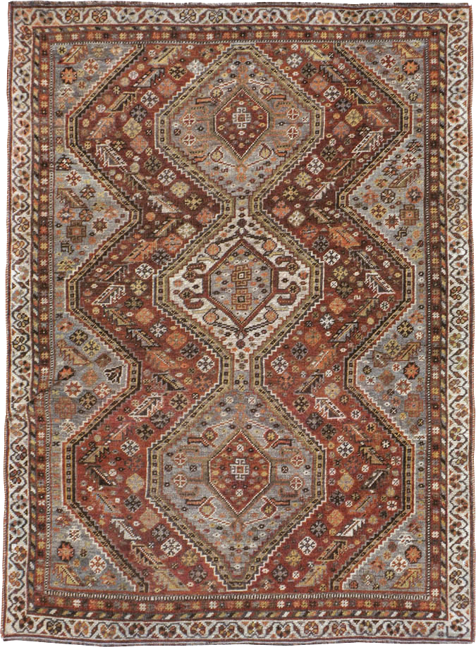 Antique Afshar Rug, No.21420 - Galerie Shabab