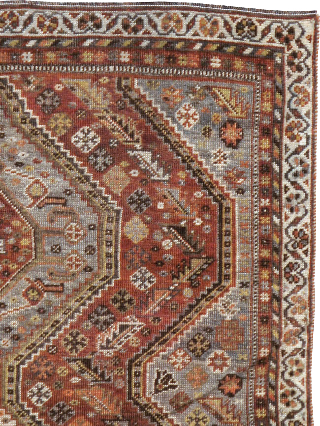 Antique Afshar Rug, No.21420 - Galerie Shabab