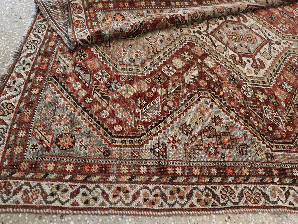 Antique Afshar Rug, No.21420 - Galerie Shabab