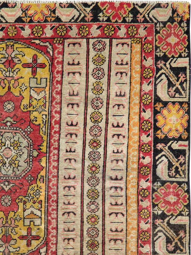 Antique Turkish Ghiordes Rug, No.21425 - Galerie Shabab