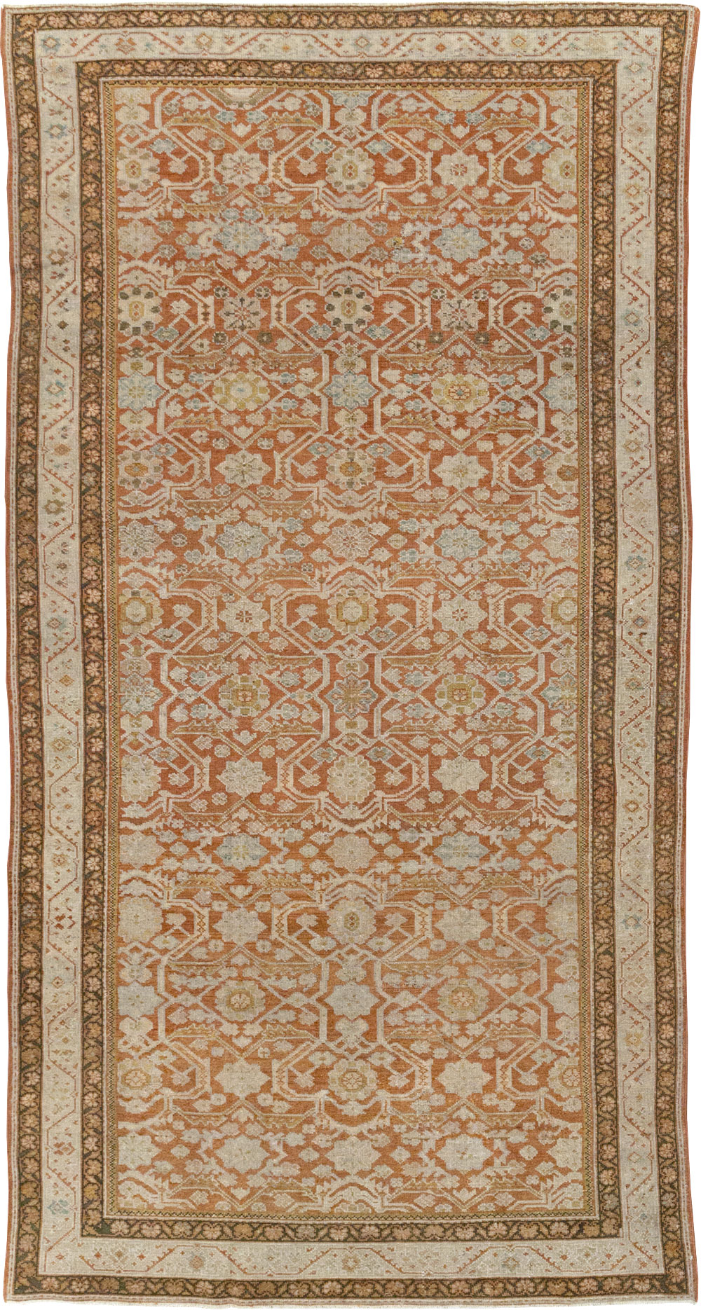 Antique Persian Malayer Gallery Rug, No.21427 - Galerie Shabab