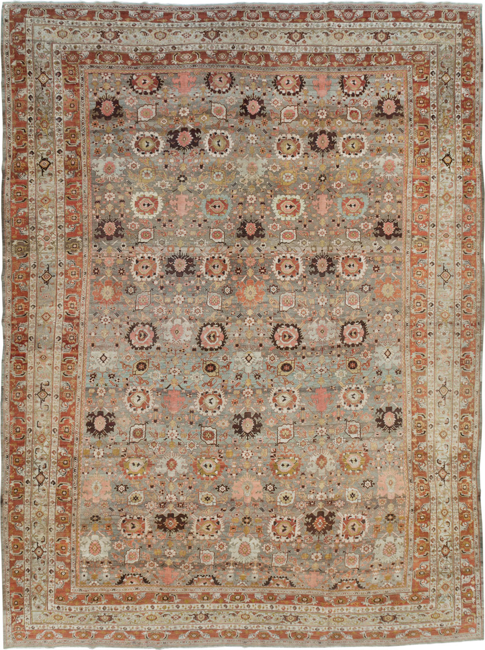 Antique Persian Bidjar Carpet, No.21437 - Galerie Shabab