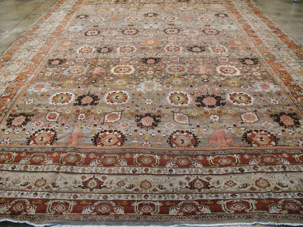 Antique Persian Bidjar Carpet, No.21437 - Galerie Shabab