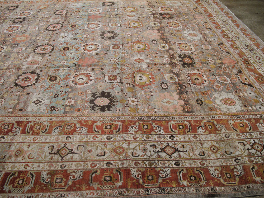Antique Persian Bidjar Carpet, No.21437 - Galerie Shabab