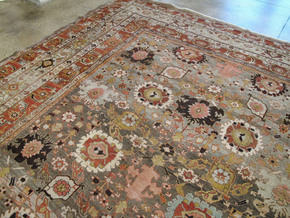 Antique Persian Bidjar Carpet, No.21437 - Galerie Shabab