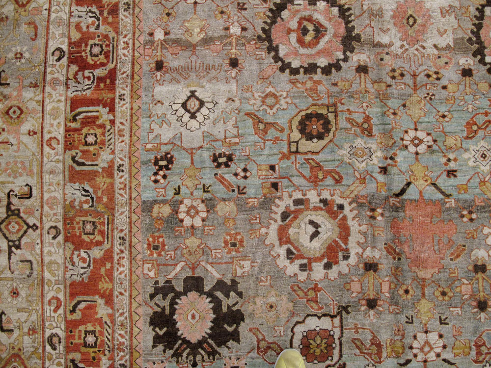 Antique Persian Bidjar Carpet, No.21437 - Galerie Shabab