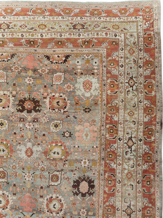 Antique Persian Bidjar Carpet, No.21437 - Galerie Shabab