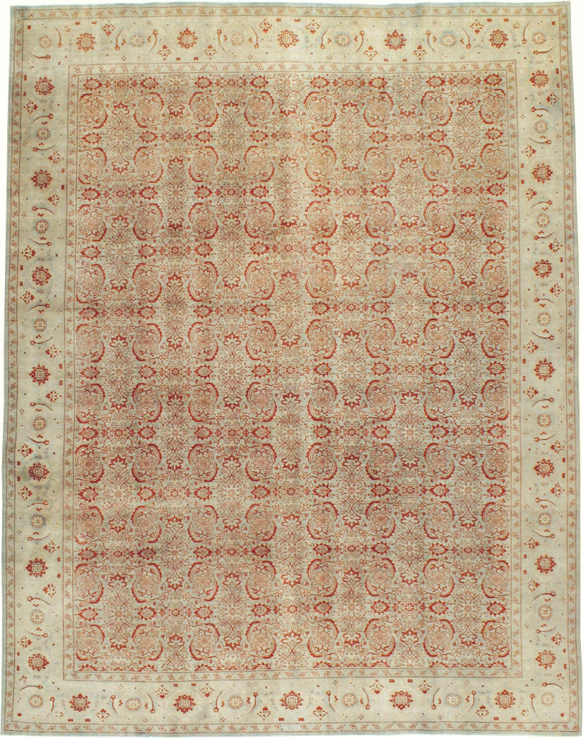 Antique Tabriz Carpet, No.21441 - Galerie Shabab