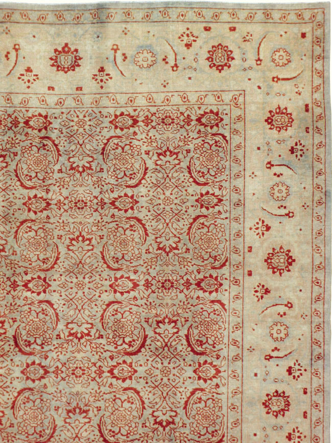 Antique Tabriz Carpet, No.21441 - Galerie Shabab