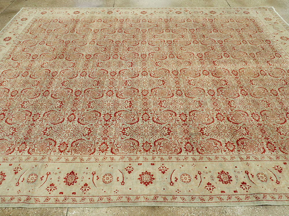 Antique Tabriz Carpet, No.21441 - Galerie Shabab