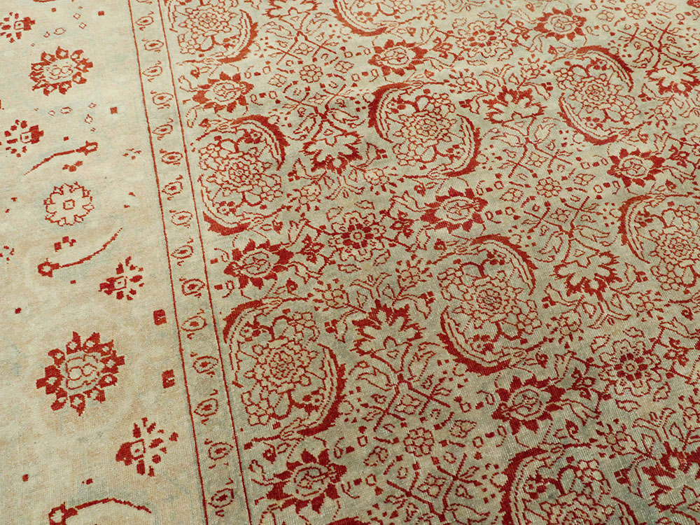 Antique Tabriz Carpet, No.21441 - Galerie Shabab