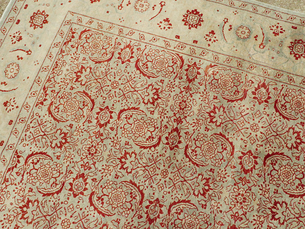 Antique Tabriz Carpet, No.21441 - Galerie Shabab