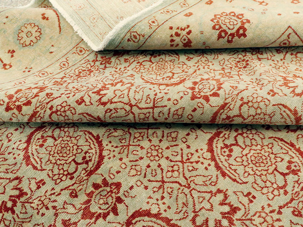 Antique Tabriz Carpet, No.21441 - Galerie Shabab