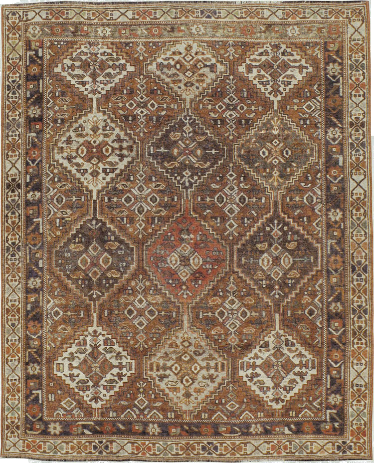 Antique Afshar Rug, No.21443 - Galerie Shabab