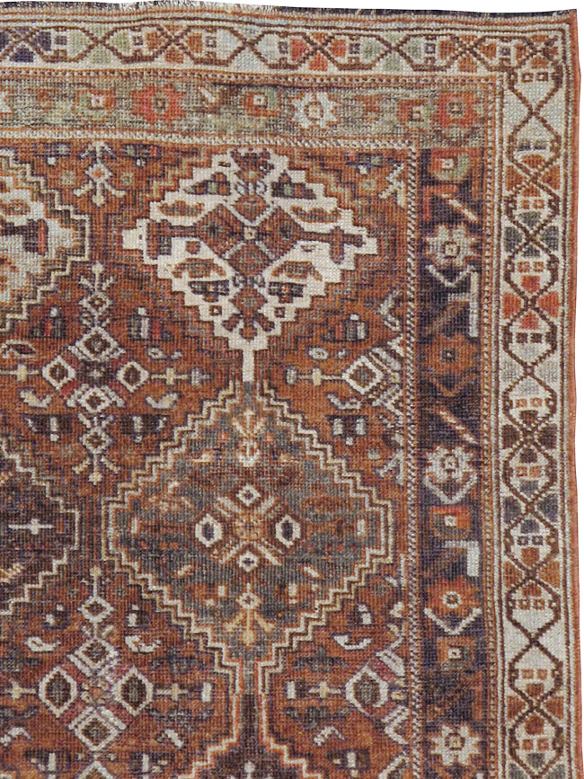Antique Afshar Rug, No.21443 - Galerie Shabab