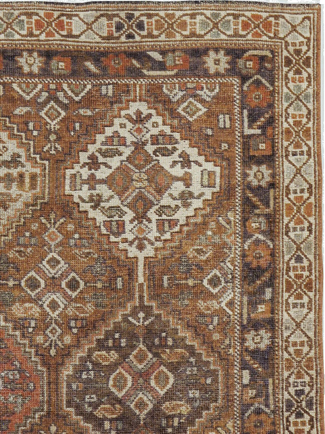 Antique Afshar Rug, No.21443 - Galerie Shabab