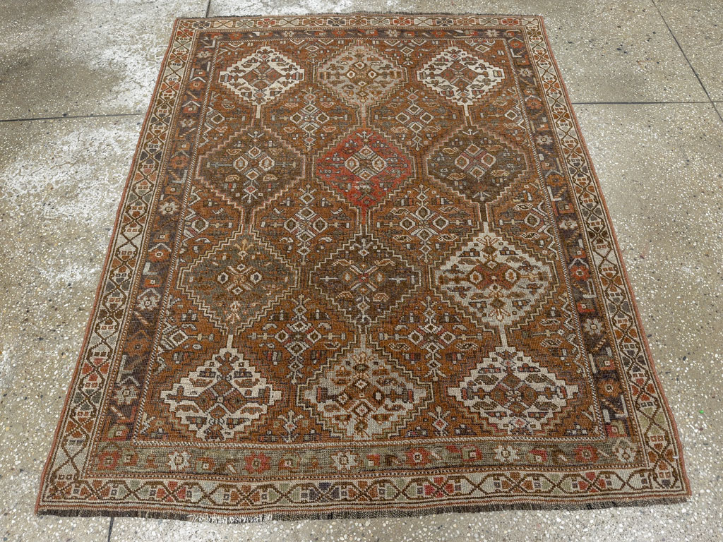 Antique Afshar Rug, No.21443 - Galerie Shabab