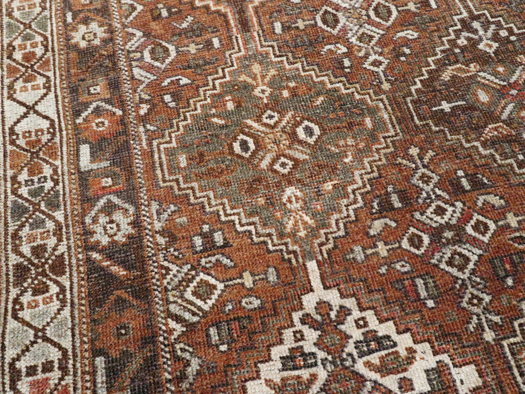Antique Afshar Rug, No.21443 - Galerie Shabab
