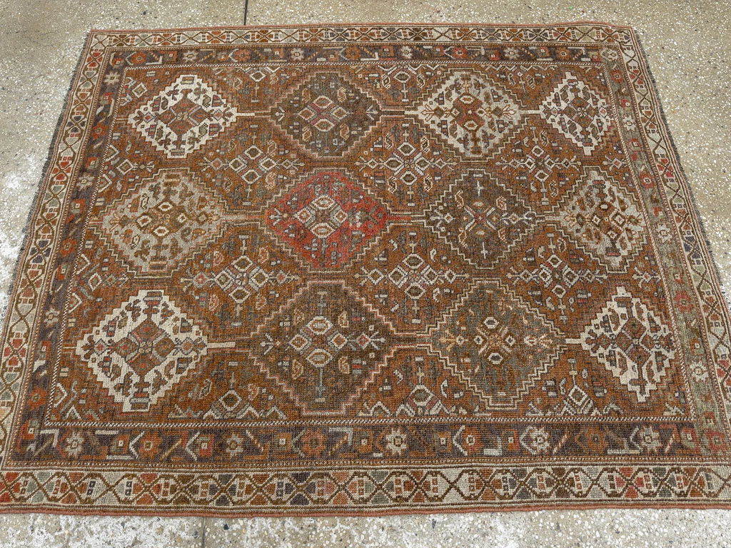 Antique Afshar Rug, No.21443 - Galerie Shabab