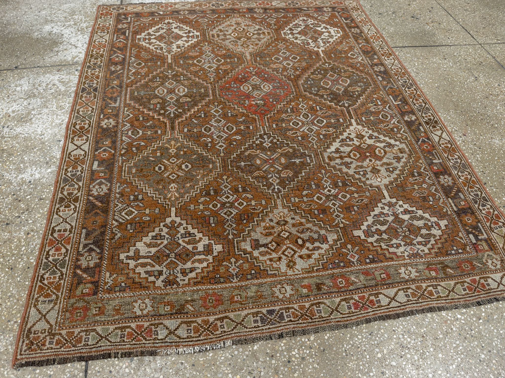 Antique Afshar Rug, No.21443 - Galerie Shabab
