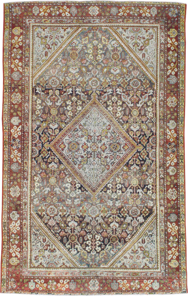 Antique Mahal Rug, No.21450 - Galerie Shabab