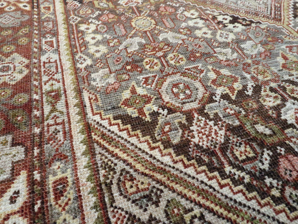 Antique Mahal Rug, No.21450 - Galerie Shabab