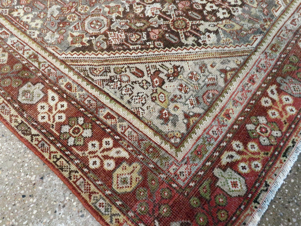 Antique Mahal Rug, No.21450 - Galerie Shabab