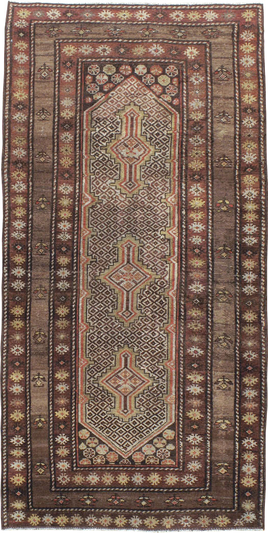 Antique Persian Kurdish Rug, No.21454 - Galerie Shabab