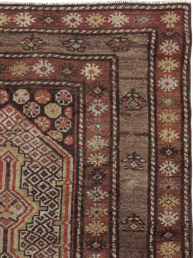 Antique Persian Kurdish Rug, No.21454 - Galerie Shabab