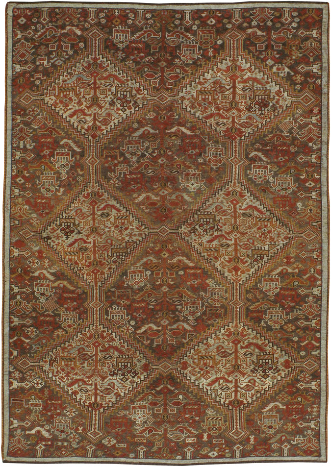 Antique Afshar Rug, No.21455 - Galerie Shabab