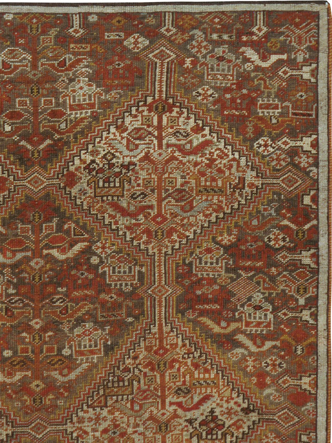 Antique Afshar Rug, No.21455 - Galerie Shabab