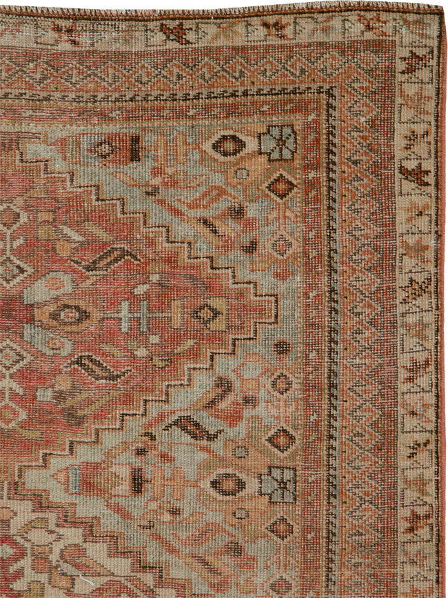 Antique Afshar Persian Rug, No.21461 - Galerie Shabab