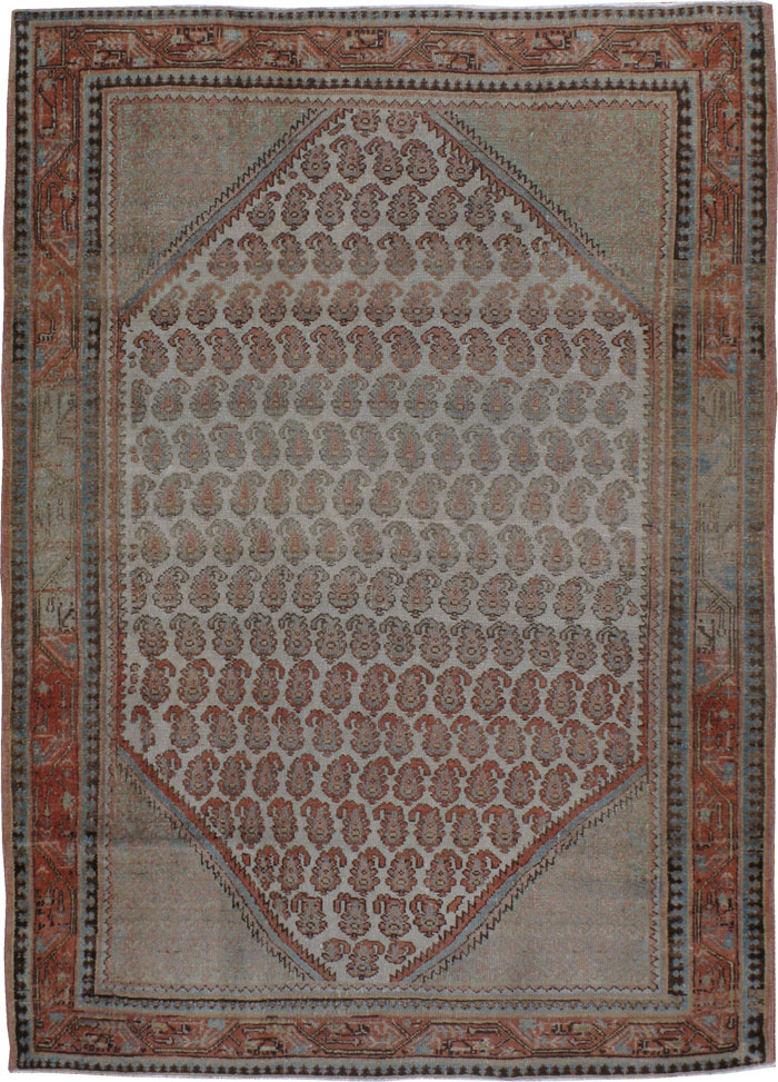 Antique Malayer Rug, No.21472 - Galerie Shabab